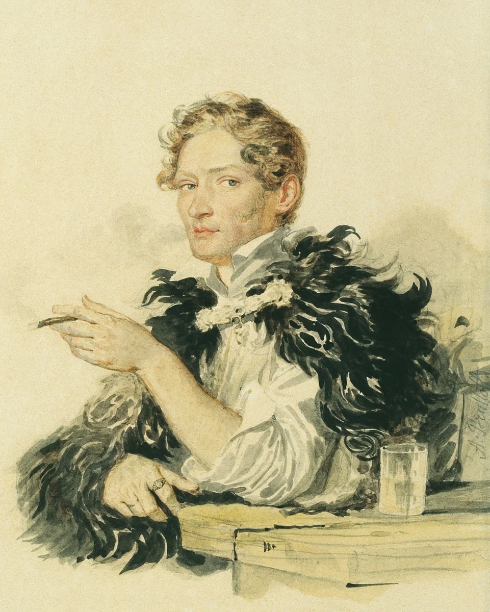 Ritratto di A. Perovsky - Museo Pushkin, San Pietroburgo